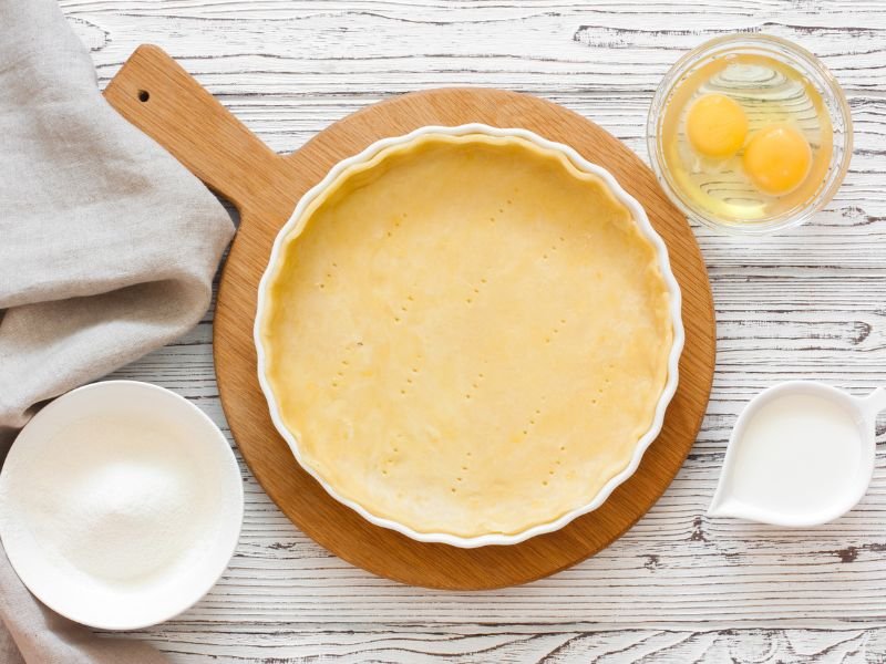Ingredients for a Milk Tart