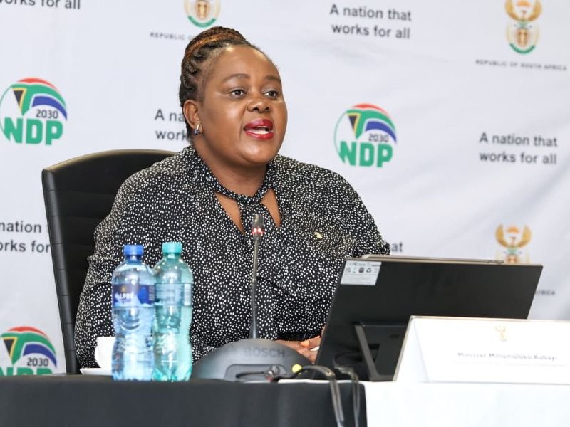 Minister of Justice and Constitutional Development, Mmamoloko Kubayi