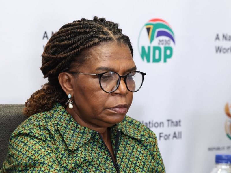 Minister of Social Development Dina Pule