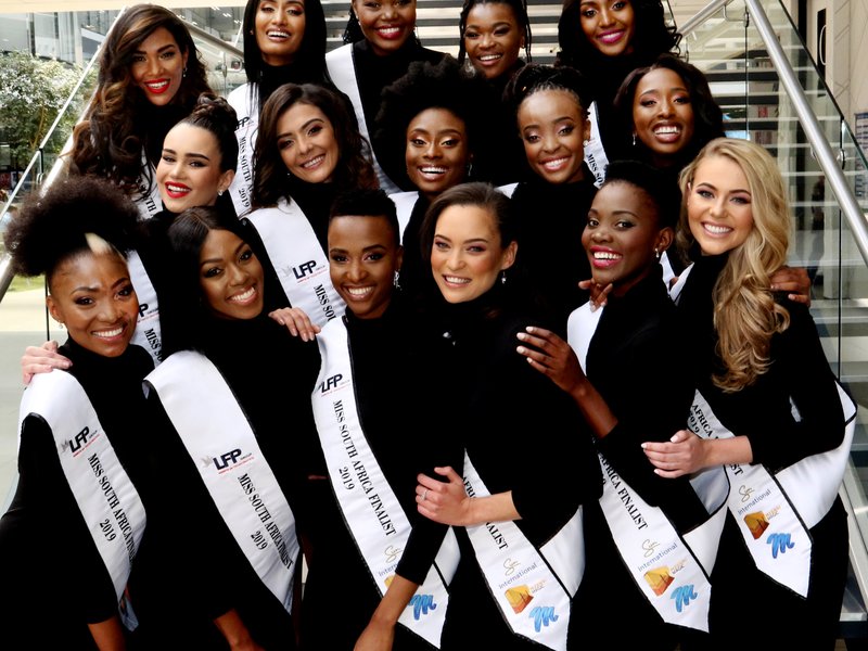 Miss SA finalists Liesl Laurie