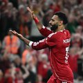 Liverpool forward Mohamed Salah 2025