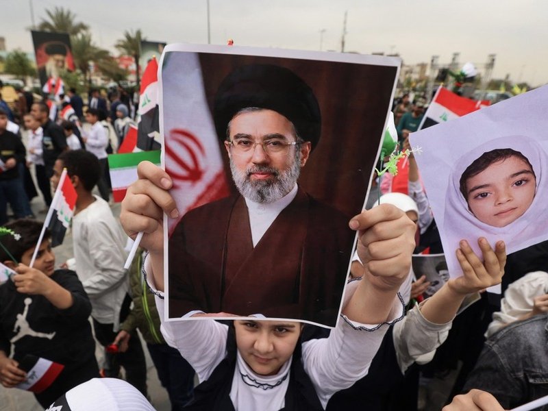Picture of Iran's new Supreme Leader Mojtaba Khamenei