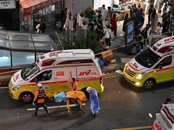 More than 150 killed in Halloween stampede in Seoul