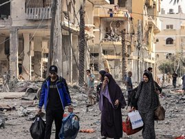 More than one million people have been displaced in the Gaza Strip since last week