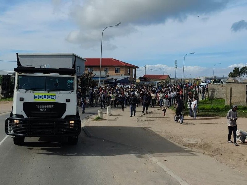 Mossel bay protest
