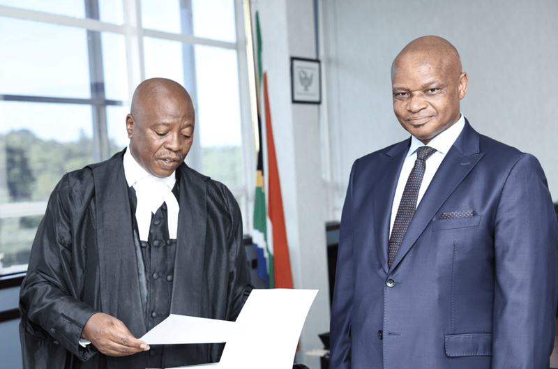 New NPA boss Andy Mothibi first day in office