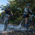 Mountain bikers tackle the trails