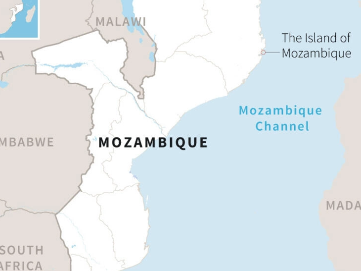 Mozambique Map 2024