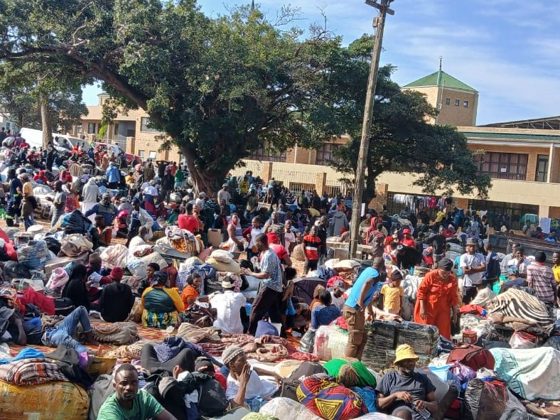 As humanitarian operations for displaced Malawian migrants in Durban wind down and services shift to Musina