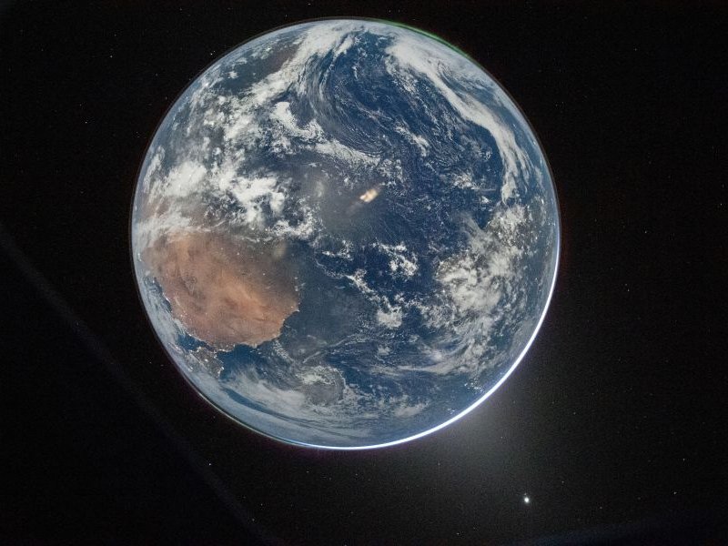 NASA ARTEMIS MISSION PHOTO OF EARTH