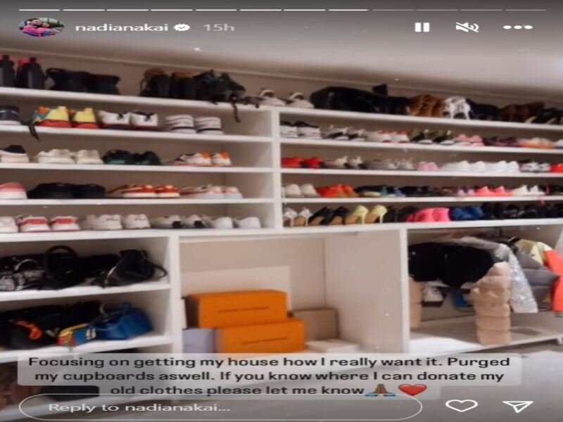 Nadia Nakai closet