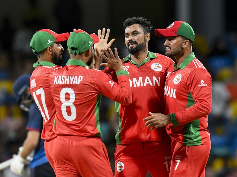 Namibia defeat Oman in T20 World Cup after super over thriller