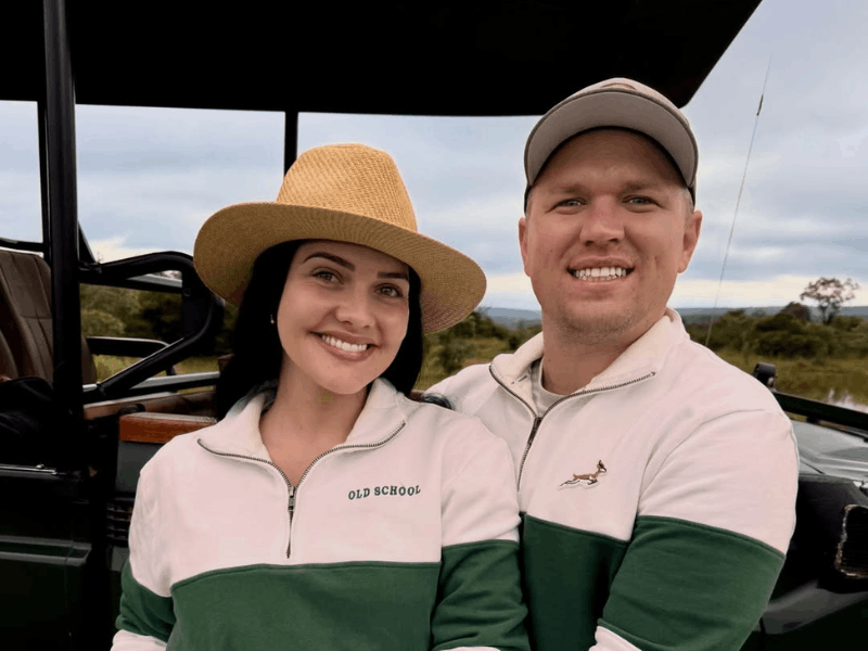 Natasha Joubert and her husband Enrico Vermaak