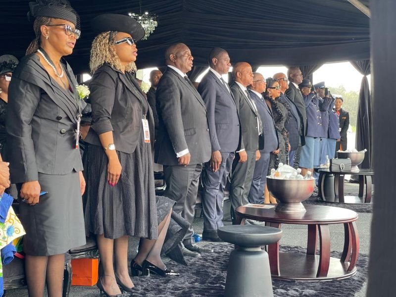Nathi Mthethwa funeral in KZN