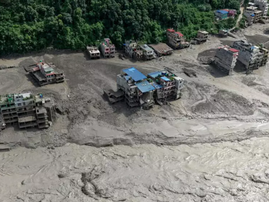 Nepal high flash floods