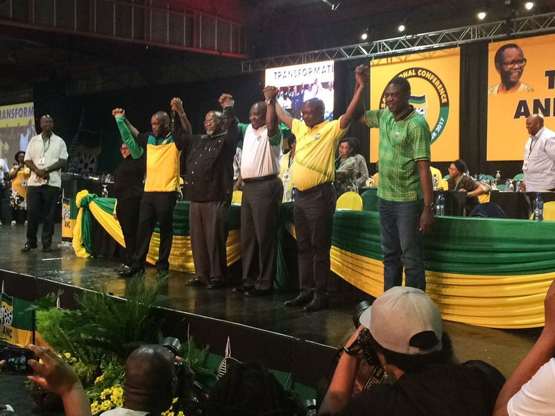 New ANC Top six