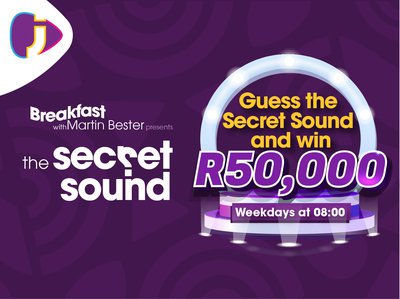 Guess the Secret Sound and win R50,000