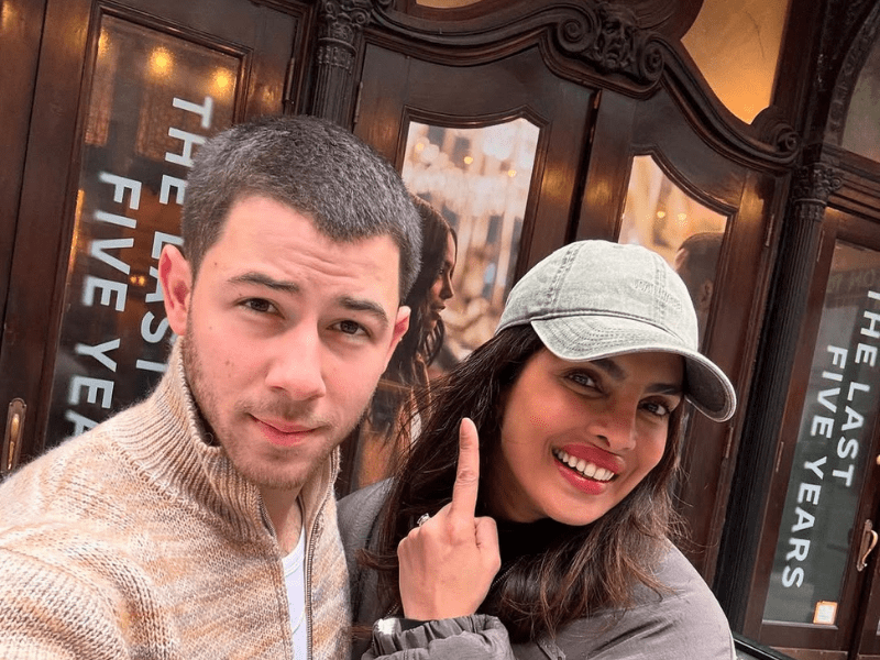 Nick Jonas and his wife Priyanka Chopra
