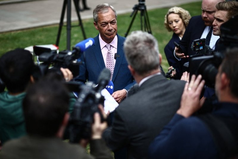 Reform leader Nigel Farage