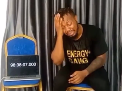 Comedian attempts to cry for record-breaking 100 hours