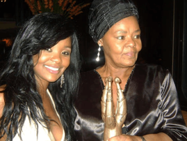 Nonhle Thema and her mother Cynthia Shange