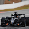 Lando Norris testing 2026 McLaren Formula One car