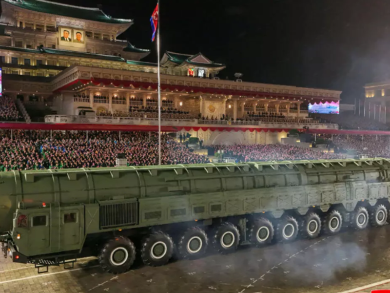 North Korea military parade