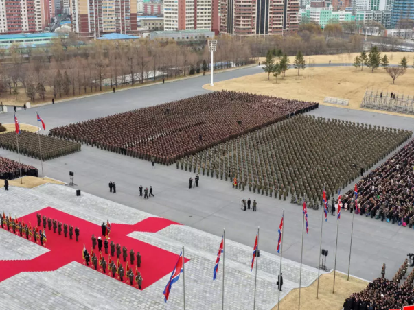 North Korea troops