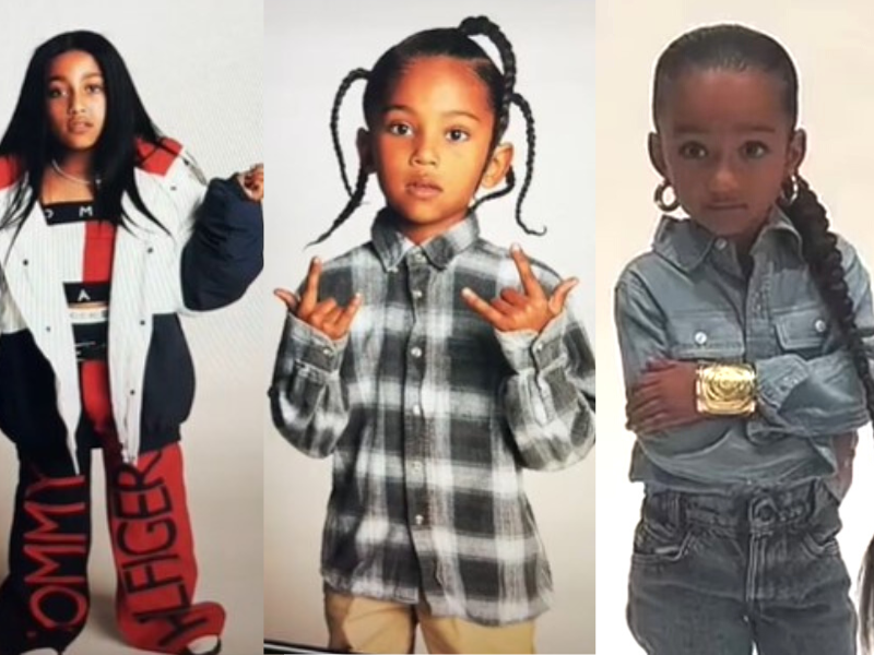 North West, Saint West and Chicago West/