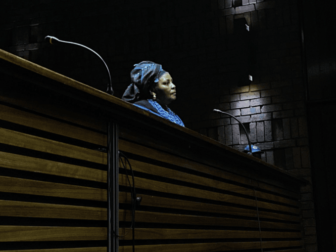 Former National Assembly Speaker Nosiviwe Mapisa-Nqakula pleads not guilty