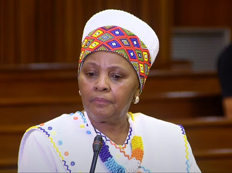 Nosiviwe Mapisa-Nqakula in court