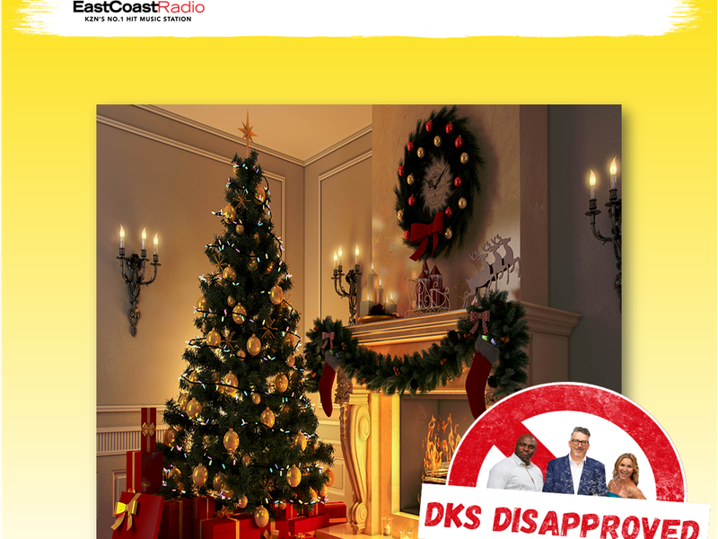 Keri disapproves Xmas decor