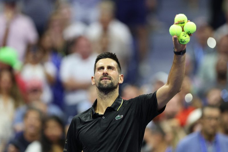 Novak Djokovic at 2025 US Open