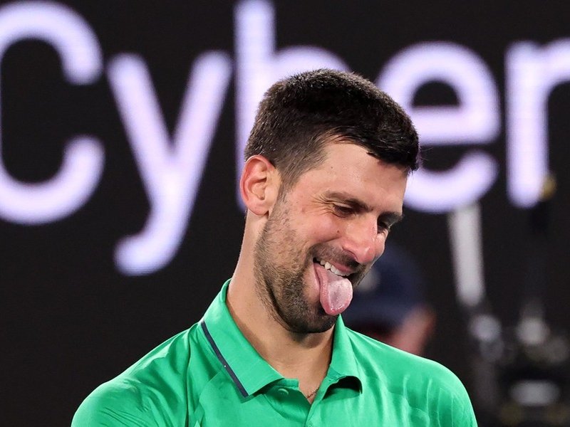 Novak Djokovics wins first round match at 2026 Australian Open