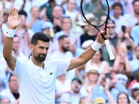 Novak Djokovic at Wimbledon