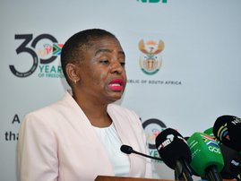 Minister in the Presidency Khumbudzo Ntshavheni