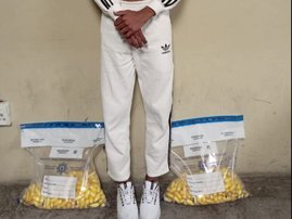 OR Tambo International Airport Drug Mule