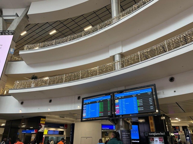 OR TAMBO INTERNATIONAL AIRPORT HOLIDAYH CHECK IN