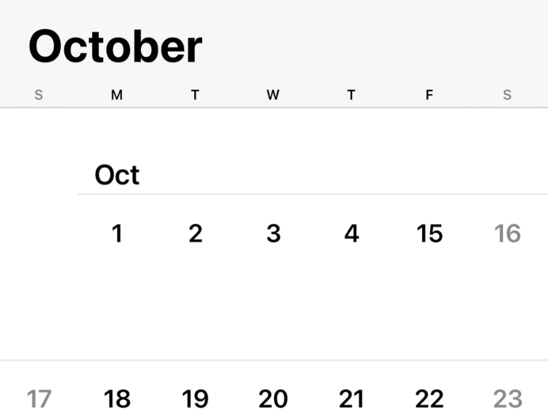 October 1582