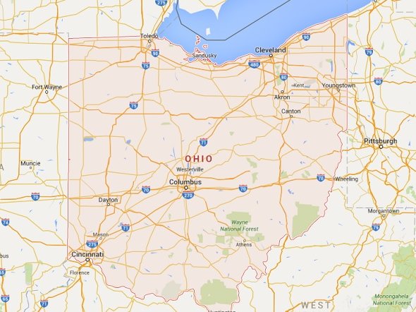 Ohio Map