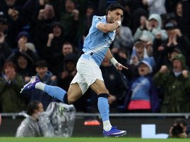 Manchester City forward Omar Marmoush