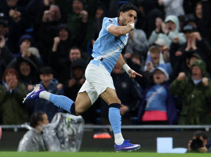 Manchester City forward Omar Marmoush