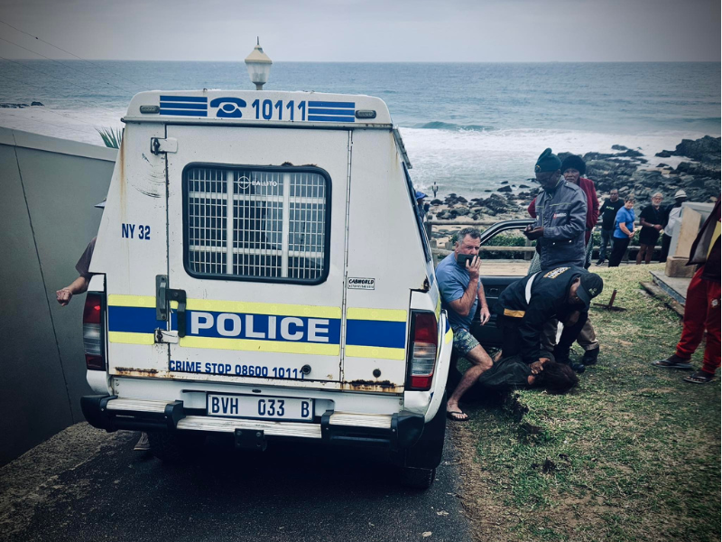 One-legged man steals police van and goes on joyride