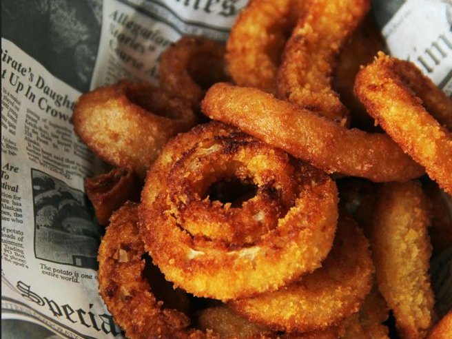 A man tried to order onion rings but order went horribly wrong