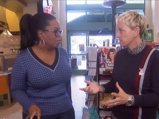 Oprah and Ellen image in store