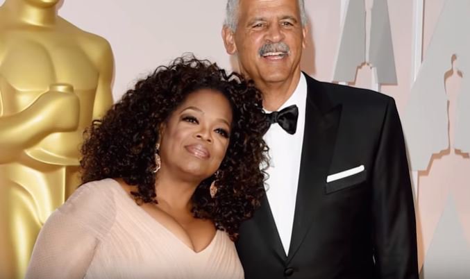 Oprah Winfrey and Stedman Graham