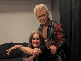 Ozzy Osbourne and Billy Idol