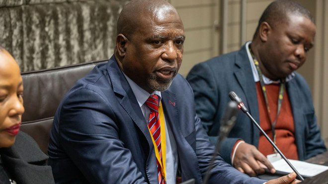 PARLIAMENT AD HOC CHAIRPERSON SOVIET LEKGANYANE