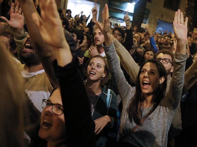 Catalonia Referrendum, Spain
