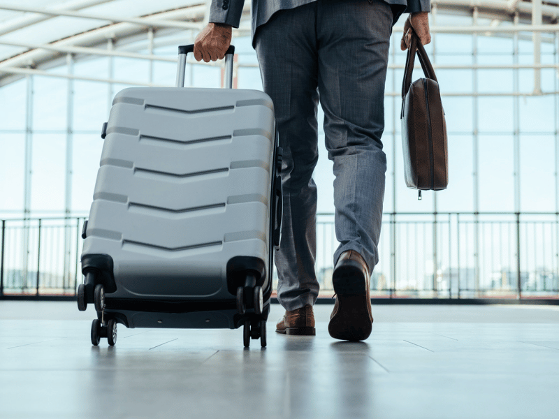 PERSON TRAVELLING FOR WORK